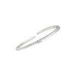 color: white gold / size: Open Ring
