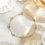 color: bubble-bracelet-paraiba / Style: white gold