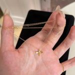 Hot Sale S925 Sterling Silver Plated 14K Gold Bee Necklace Female Designer Light Luxury Pendant Collarbone Chain Ouni Na