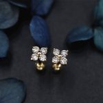 color: 18K gold pair (with screw plug)