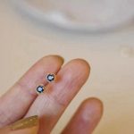 color: 14K gold pair (including silver ear plug)