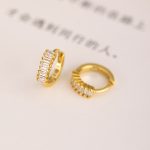 color: GOLD-White Zirconium
