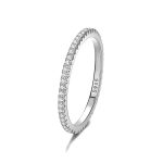 color: white gold / size: US Code 5