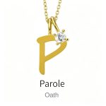 color: 14K Gold P-Chain Set