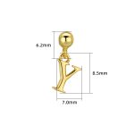 color: Y (single pendant) / Style: white gold