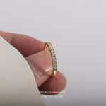 color: 14K Gold / size: Open Ring