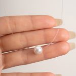 color: Pearl Necklace / Style: 8mm(40cm)