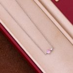 color: October [Pink Zirconium]] / Style: white gold