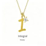 color: 14K Gold I-Chain Set