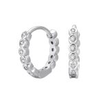 color: White gold white zirconium