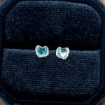 color: Moonstone Love Earrings-Silver