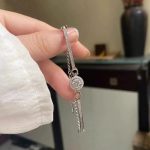 Star Point Bracelet S925 Sterling Silver Small Sun Round Diamond Bracelet Advanced Light Luxury Super Flash Full Diamond Bracelet French Elegant Bracelet