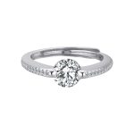 color: white gold / size: 17mm diameter