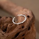 color: Pleated Texture Ring / size: GOLD