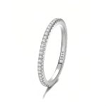 color: white gold / size: US Code 5