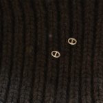 Simple smooth pig nose earrings 925 silver plated 18K gold unique fashion temperament high-grade earrings