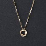 color: white gold / size: 45cm (adjustable)