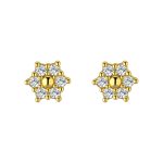 color: Gold Stud Earrings