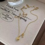 Korean Style 925 Sterling Silver Plated 18K Gold Mini Key Love Necklace Simple Elegant Exquisite Versatile Collarbone Chain