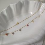 color: GOLD DOPAMINE NECKLACE