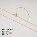 color: Cross chain / Style: white gold