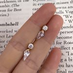color: 18K gold (with silver earplugs)