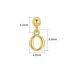 color: O (single pendant) / Style: white gold