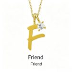 color: 14K Gold F-Chain Set