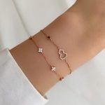S925 Sterling Silver Plated 14K Gold Hollow Gourd Bracelet Women's Diamond Ruby Exquisite Light Luxury Design Bracelet Ouni Na
