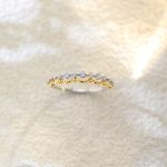 color: Hollow-out lace color separation ring / size: US Code 6