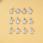color: white gold / Style: December birthstone (12 pieces)