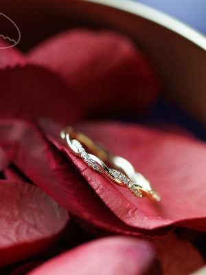 S925 Sterling Silver 14K Gold Plated Women's Small Fresh Simple Elegant All-match Exquisite Zircon Ring HME