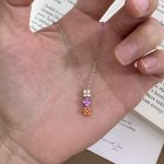 color: White gold-colored drill