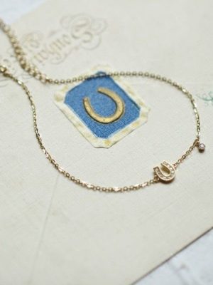 S925 Sterling Silver Plated 18K Gold Bracelet All-match Slim U-shaped Cute Female Daily Commuter Geometric Elements 18K Gold