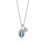 color: Topaz Necklace