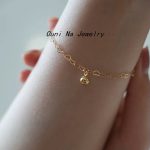 S925 Sterling Silver Heart Hollow-out Bracelet Women's Design Round Bead Pendant High-grade All-match Ouni Na