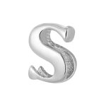color: S / Style: White gold pendant