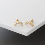 color: 18K gold pair (with screw plug)