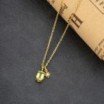 color: Olivine Necklace
