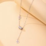 color: Small waist necklace [white gold]]