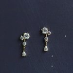 color: 14K gold pair (including silver ear plug)
