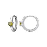 color: August (medium olive zirconium) / Style: white gold