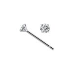 color: 3mm / Style: 3A white zirconium