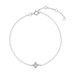 color: White gold (5A zircon)