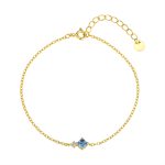 color: March [119# Blue Tip Crystal]] / Style: GOLD