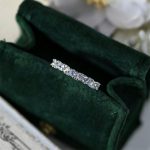 color: white gold / size: Opening adjustable
