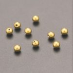 color: 14K gold one / size: 3MM