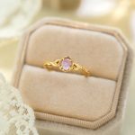 color: Amethyst Ring / size: US Code 6