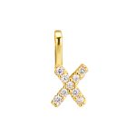 color: X (single pendant) / Style: 18K Gold
