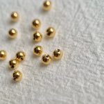 color: 18K gold one / size: 3MM